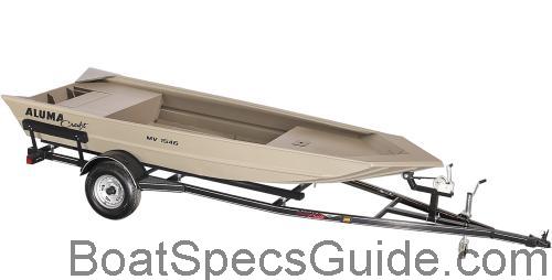Alumacraft MV 1546 AW fiche technique et avis